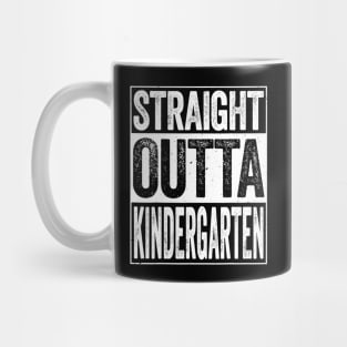 Straight Outta Kindergarten Tshirt Funny Graduation Gift Mug